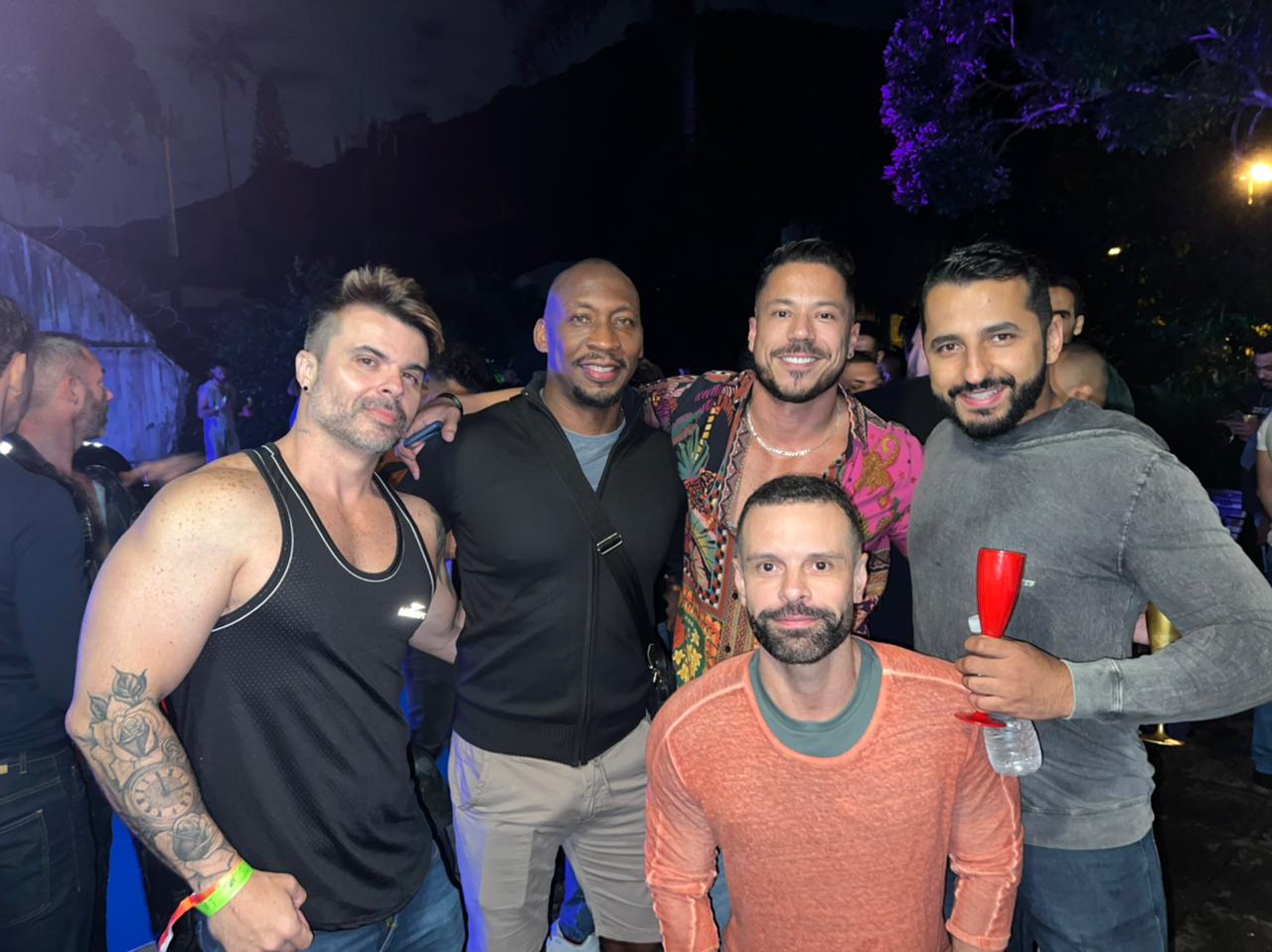 Convidados do Estica do Ulisses curtindo o evento